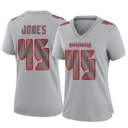 Nike Deion Jones Tampa Bay Buccaneers Game Gray Atmosphere Fashion Jersey - Women's
