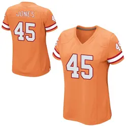 Nike Deion Jones Tampa Bay Buccaneers Game Orange Alternate Jersey - Women's