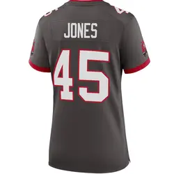 Nike Deion Jones Tampa Bay Buccaneers Game Pewter Alternate Jersey - Women's