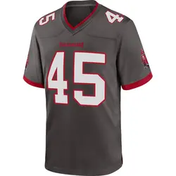 Nike Deion Jones Tampa Bay Buccaneers Game Pewter Alternate Jersey - Youth