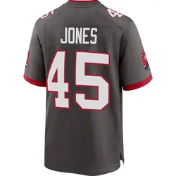 Nike Deion Jones Tampa Bay Buccaneers Game Pewter Alternate Jersey - Youth