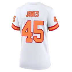 Nike Deion Jones Tampa Bay Buccaneers Game White '76 50th Season Jersey - Women's