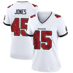 Nike Deion Jones Tampa Bay Buccaneers Game White Jersey - Women's