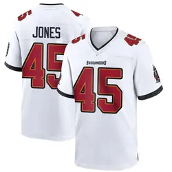 Nike Deion Jones Tampa Bay Buccaneers Game White Jersey - Youth