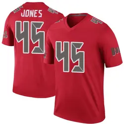 Nike Deion Jones Tampa Bay Buccaneers Legend Red Color Rush Jersey - Men's