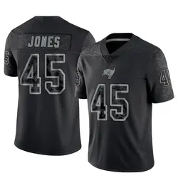 Nike Deion Jones Tampa Bay Buccaneers Limited Black Reflective Jersey - Men's
