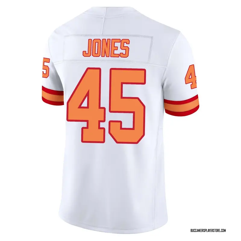 Nike Deion Jones Tampa Bay Buccaneers Limited White '76 Vapor F.U.S.E. Jersey - Men's