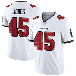 Nike Deion Jones Tampa Bay Buccaneers Limited White Vapor Untouchable Jersey - Youth