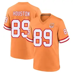 Nike Dennis Houston Tampa Bay Buccaneers Game Cream sicle 50th Season Jersey - Men's