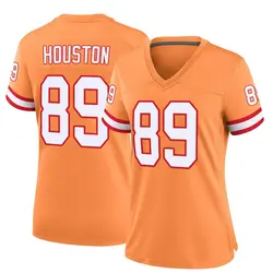 Nike Dennis Houston Tampa Bay Buccaneers Game Orange Throwback Jersey - Women's