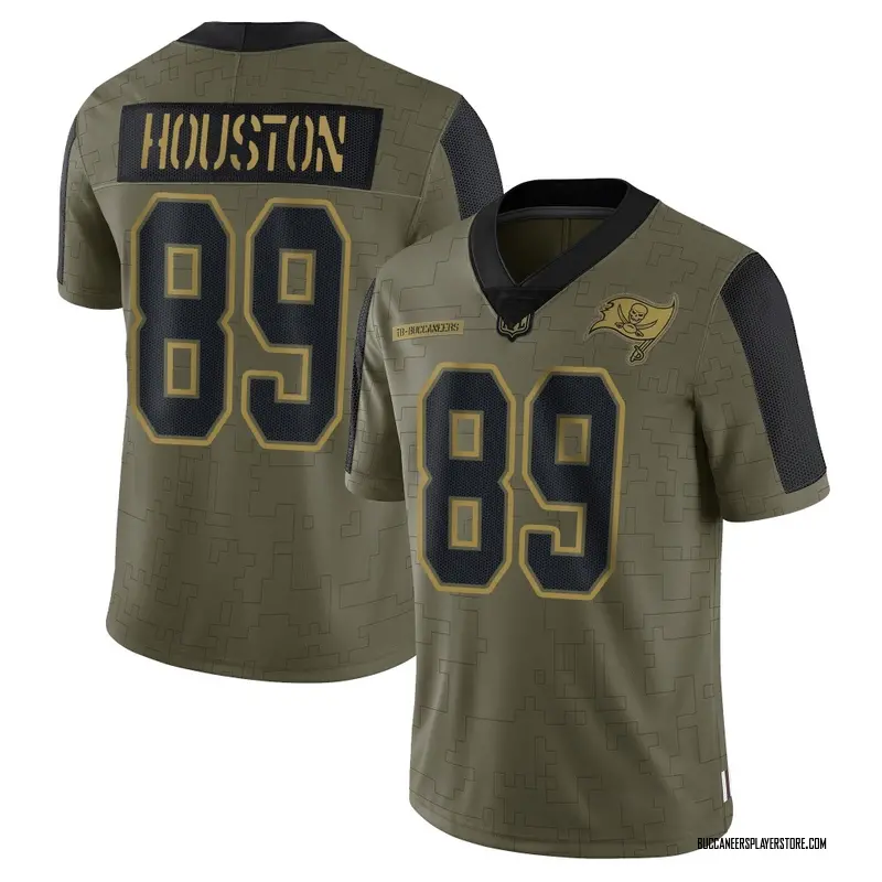 Nike Dennis Houston Tampa Bay Buccaneers Limited Olive 2021 Salute To Service Jersey - Men's