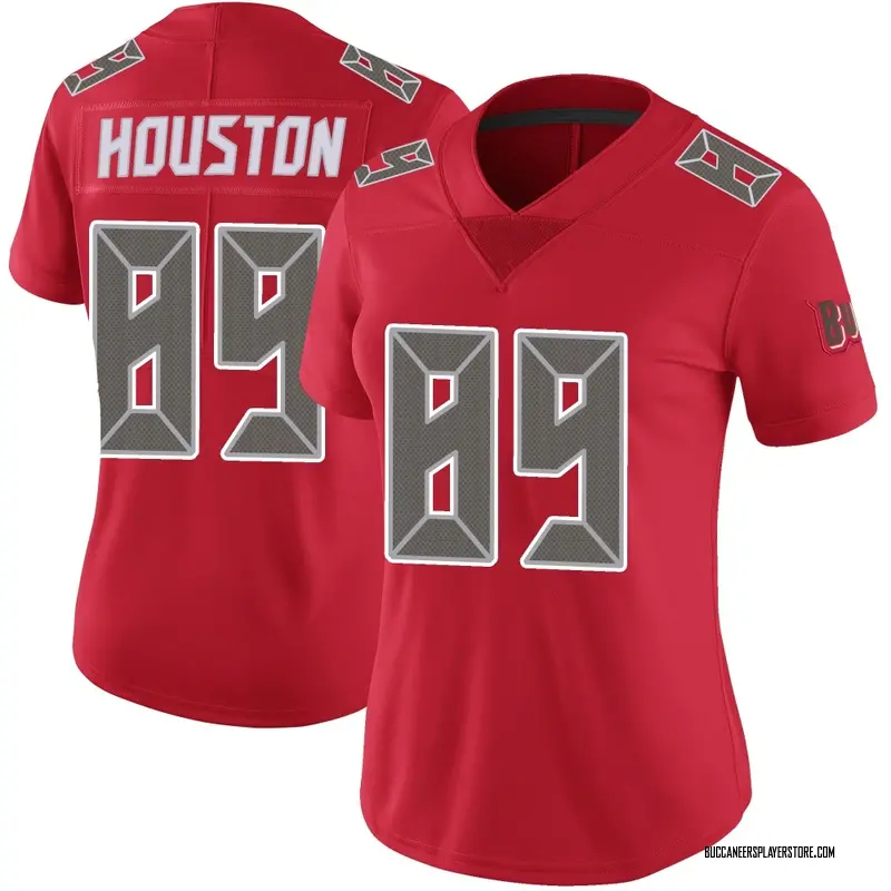 Nike Dennis Houston Tampa Bay Buccaneers Limited Red Color Rush Jersey - Women's