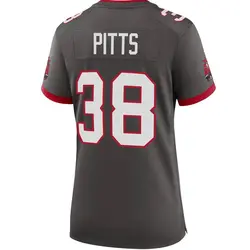 Nike Derrek Pitts Tampa Bay Buccaneers Game Pewter Alternate Jersey - Women's