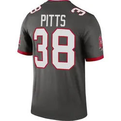 Nike Derrek Pitts Tampa Bay Buccaneers Legend Pewter Alternate Jersey - Men's
