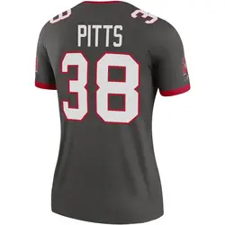 Nike Derrek Pitts Tampa Bay Buccaneers Legend Pewter Alternate Jersey - Women's