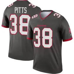 Nike Derrek Pitts Tampa Bay Buccaneers Legend Pewter Alternate Jersey - Youth