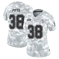Nike Derrek Pitts Tampa Bay Buccaneers Limited Arctic Camo 2024 Salute to Service Jersey - Women's
