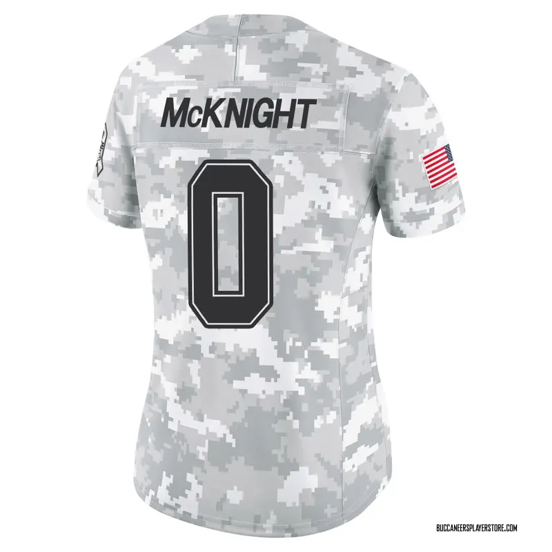 Nike Deshawn McKnight Tampa Bay Buccaneers Limited Arctic Camo 2024 Salute to Service Jersey - Women's