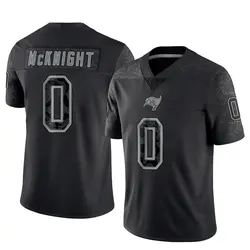 Nike Deshawn McKnight Tampa Bay Buccaneers Limited Black Reflective Jersey - Youth