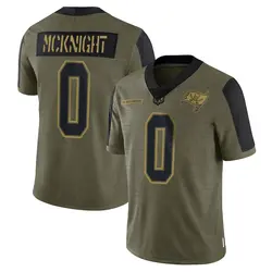 Nike Deshawn McKnight Tampa Bay Buccaneers Limited Olive 2021 Salute To Service Jersey - Men's
