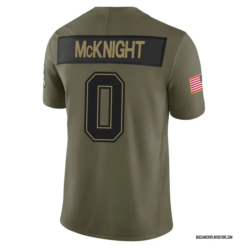 Nike Deshawn McKnight Tampa Bay Buccaneers Limited Olive 2025 Salute to Service Jersey - Men's