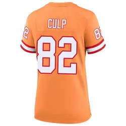Nike Devin Culp Tampa Bay Buccaneers Game Cream sicle 50th Season Jersey - Women's