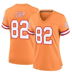 Nike Devin Culp Tampa Bay Buccaneers Game Orange Throwback Jersey - Women's
