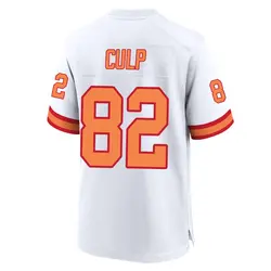 Nike Devin Culp Tampa Bay Buccaneers Game White '76 50th Season Jersey - Youth