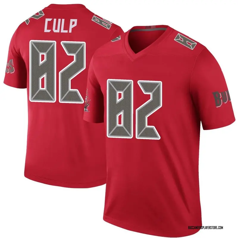 Nike Devin Culp Tampa Bay Buccaneers Legend Red Color Rush Jersey - Youth