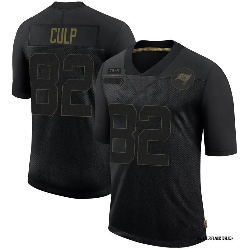 Nike Devin Culp Tampa Bay Buccaneers Limited Black 2020 Salute To Service Jersey - Men's