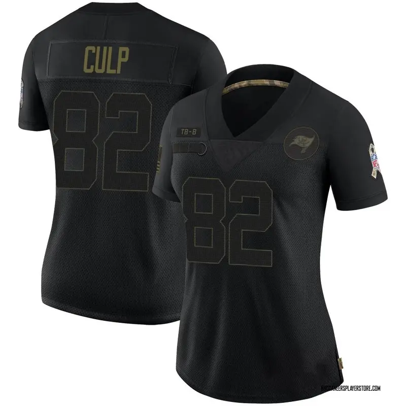 Nike Devin Culp Tampa Bay Buccaneers Limited Black 2020 Salute To Service Jersey - Women's