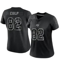 Nike Devin Culp Tampa Bay Buccaneers Limited Black Reflective Jersey - Women's