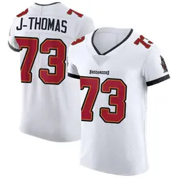 Nike Dvon J-Thomas Tampa Bay Buccaneers Elite White Vapor Jersey - Men's