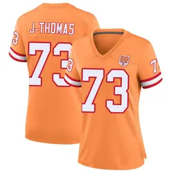 Nike Dvon J-Thomas Tampa Bay Buccaneers Game Cream sicle 50th Season Jersey - Women's