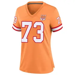 Nike Dvon J-Thomas Tampa Bay Buccaneers Game Cream sicle 50th Season Jersey - Women's