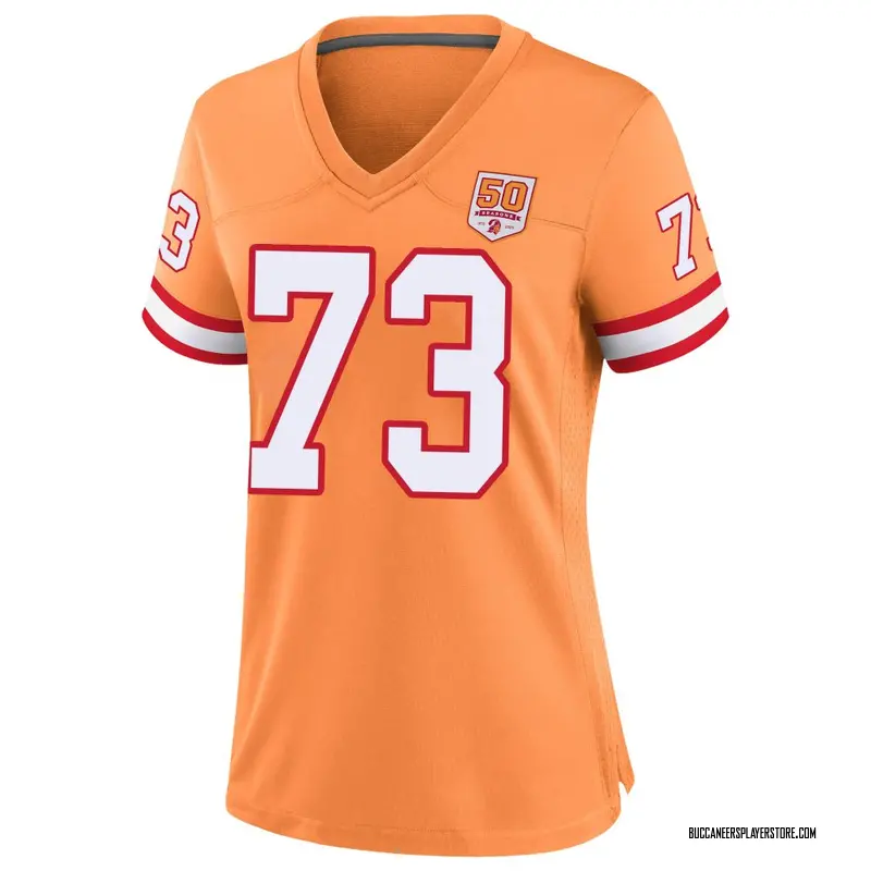 Nike Dvon J-Thomas Tampa Bay Buccaneers Game Cream sicle 50th Season Jersey - Women's
