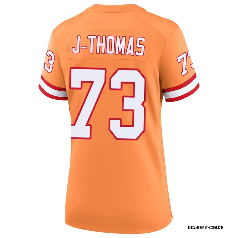 Nike Dvon J-Thomas Tampa Bay Buccaneers Game Cream sicle 50th Season Jersey - Women's