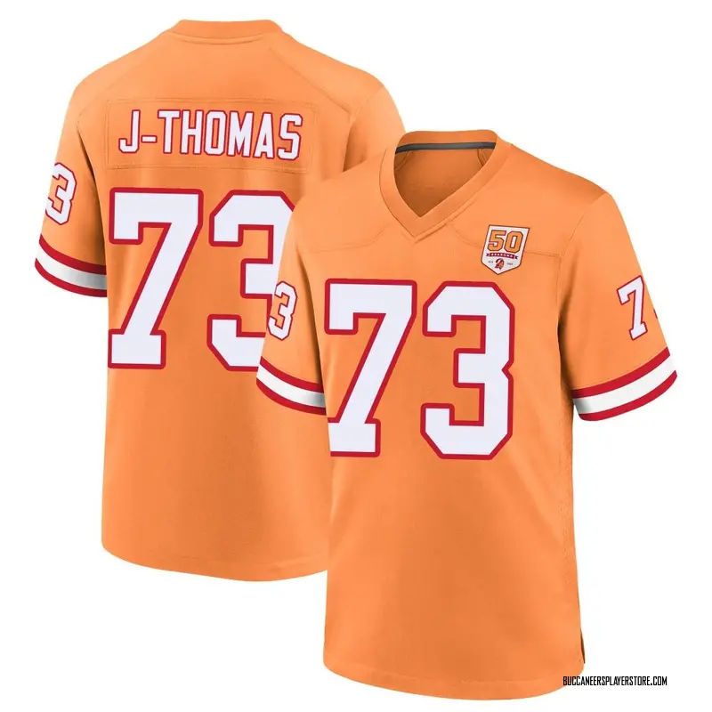 Nike Dvon J-Thomas Tampa Bay Buccaneers Game Cream sicle 50th Season Jersey - Youth