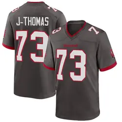 Nike Dvon J-Thomas Tampa Bay Buccaneers Game Pewter Alternate Jersey - Men's