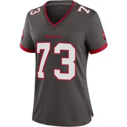 Nike Dvon J-Thomas Tampa Bay Buccaneers Game Pewter Alternate Jersey - Women's