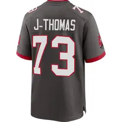 Nike Dvon J-Thomas Tampa Bay Buccaneers Game Pewter Alternate Jersey - Youth