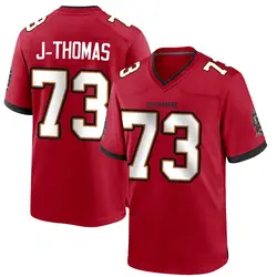 Nike Dvon J-Thomas Tampa Bay Buccaneers Game Red Team Color Jersey - Men's