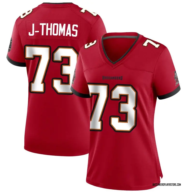 Nike Dvon J-Thomas Tampa Bay Buccaneers Game Red Team Color Jersey - Women's