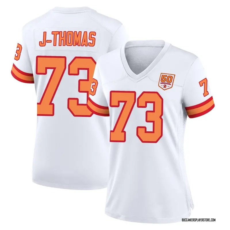 Nike Dvon J-Thomas Tampa Bay Buccaneers Game White '76 50th Season Jersey - Women's