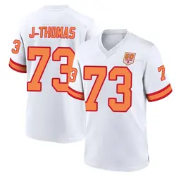 Nike Dvon J-Thomas Tampa Bay Buccaneers Game White '76 50th Season Jersey - Youth