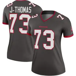 Nike Dvon J-Thomas Tampa Bay Buccaneers Legend Pewter Alternate Jersey - Women's