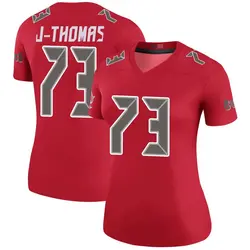 Nike Dvon J-Thomas Tampa Bay Buccaneers Legend Red Color Rush Jersey - Women's