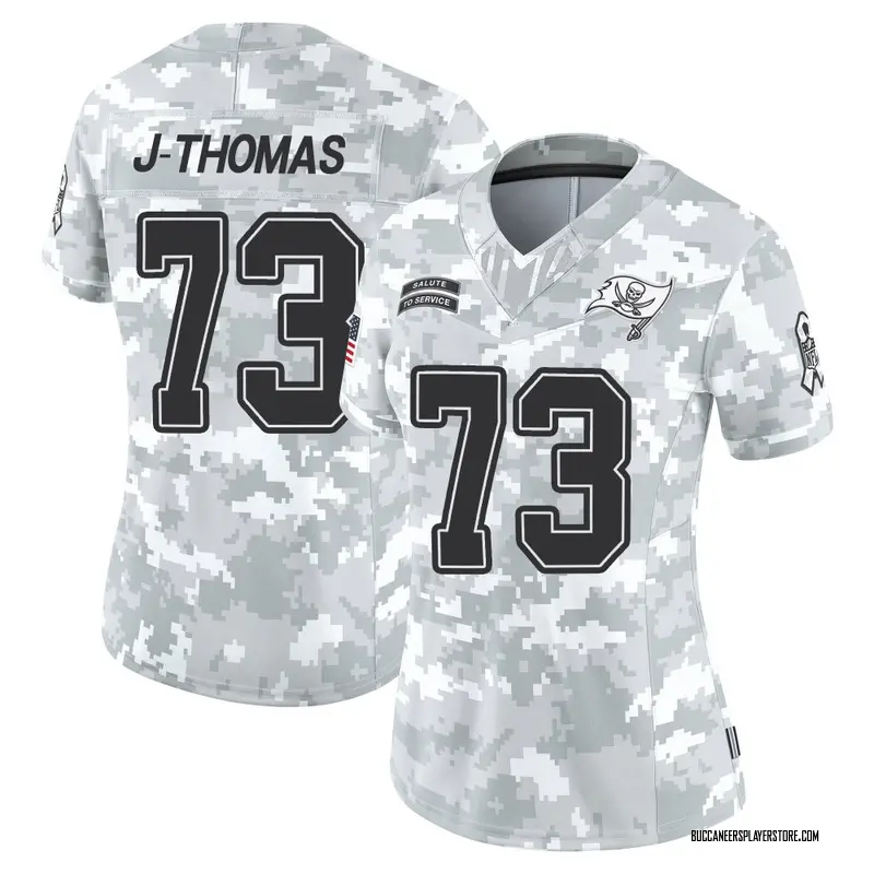 Nike Dvon J-Thomas Tampa Bay Buccaneers Limited Arctic Camo 2024 Salute to Service Jersey - Women's