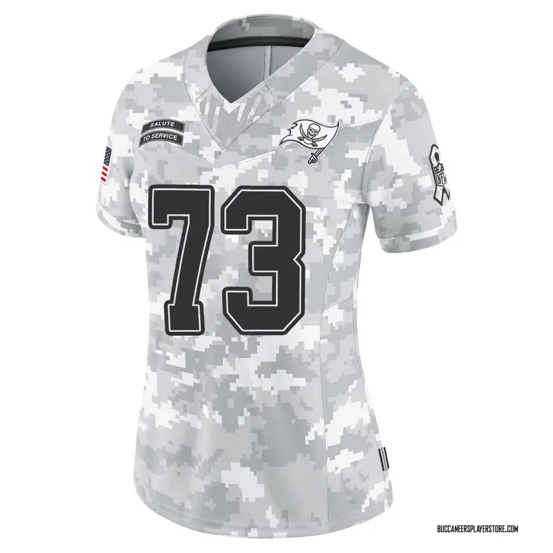 Nike Dvon J-Thomas Tampa Bay Buccaneers Limited Arctic Camo 2024 Salute to Service Jersey - Women's
