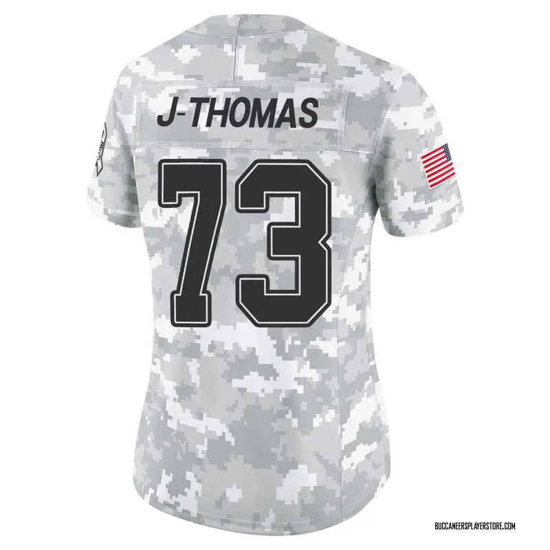 Nike Dvon J-Thomas Tampa Bay Buccaneers Limited Arctic Camo 2024 Salute to Service Jersey - Women's